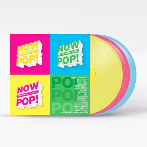 Now That's What I Call Pop (Bright Yellow, Hot Pink & Baby Blue Vinyl)