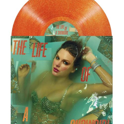 Taylor Swift: The Life Of A Showgirl: Sweat And Vanilla Perfume (Portofino Orange Glitter Vinyl)